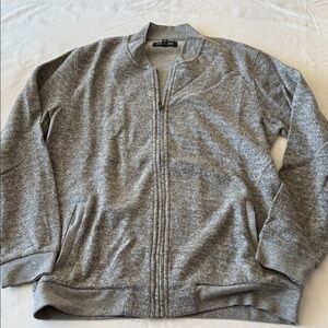 Bonobos Gray Zip Up Sweater